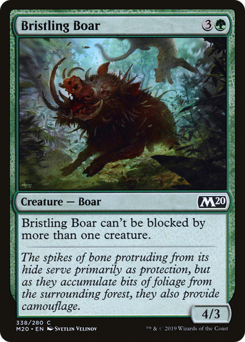 Bristling Boar (M20-338)  - Core Set 2020