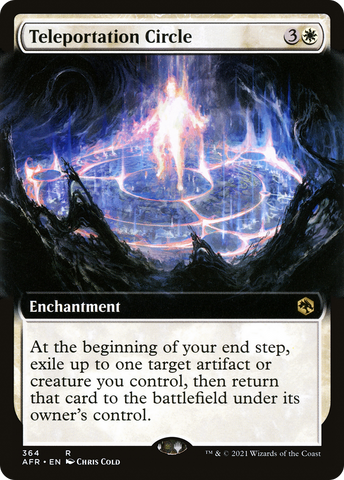 Teleportation Circle (Extended Art) (AFR-364)  - Adventures in the Forgotten Realms: (Extended Art)