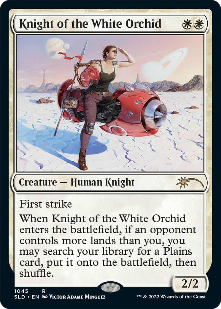 Knight of the White Orchid (SLD-1045)  Foil - Secret Lair Drop