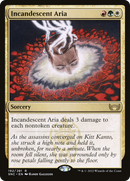 Incandescent Aria (SNC-192)  Foil - Streets of New Capenna
