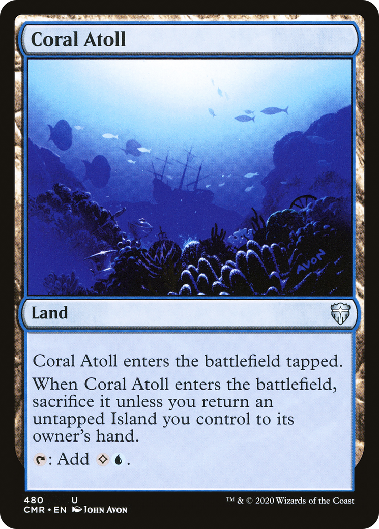 Coral Atoll (CMR-480)  - Commander Legends