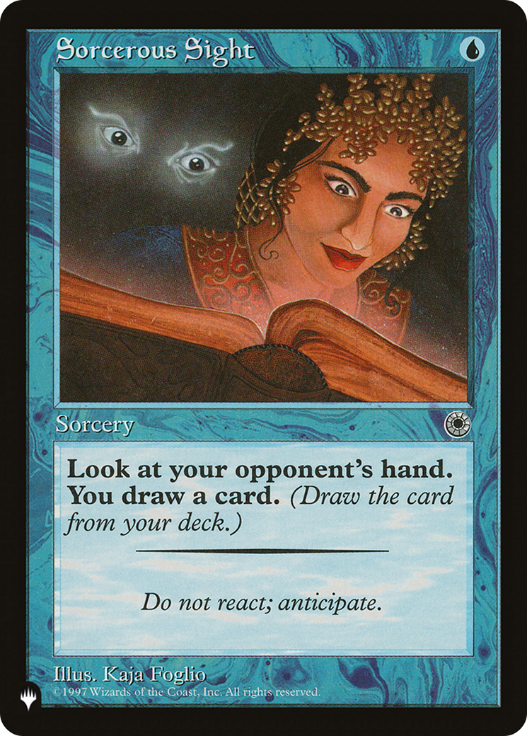 Sorcerous Sight (LIST-POR-68)  - The List