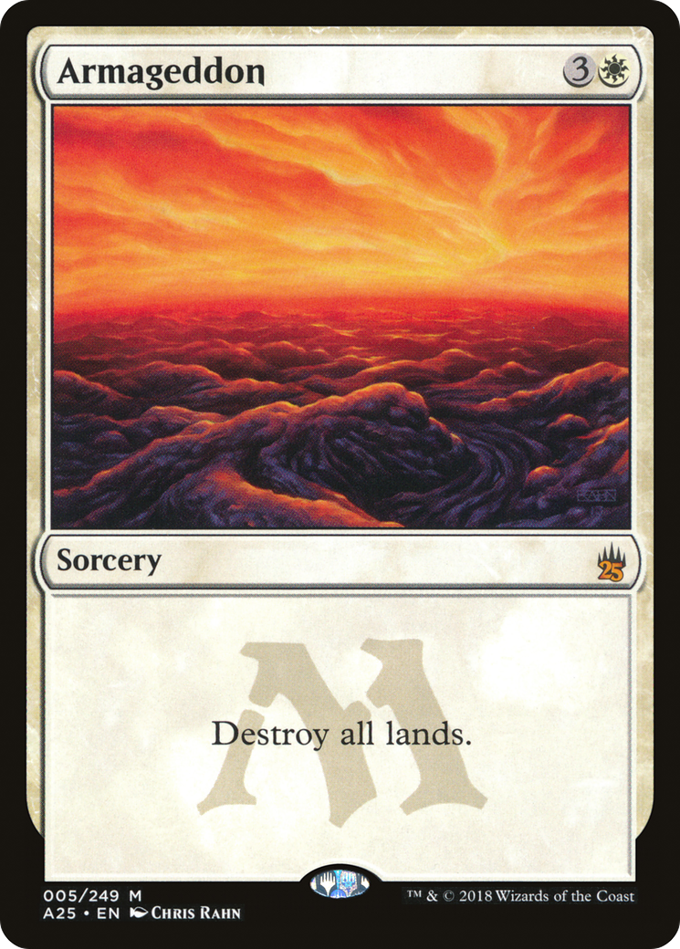 Armageddon (A25-005)  - Masters 25