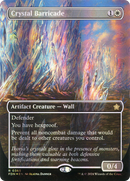 Crystal Barricade (Borderless) (Mana Foil) (FDN-365)  Foil - Foundations