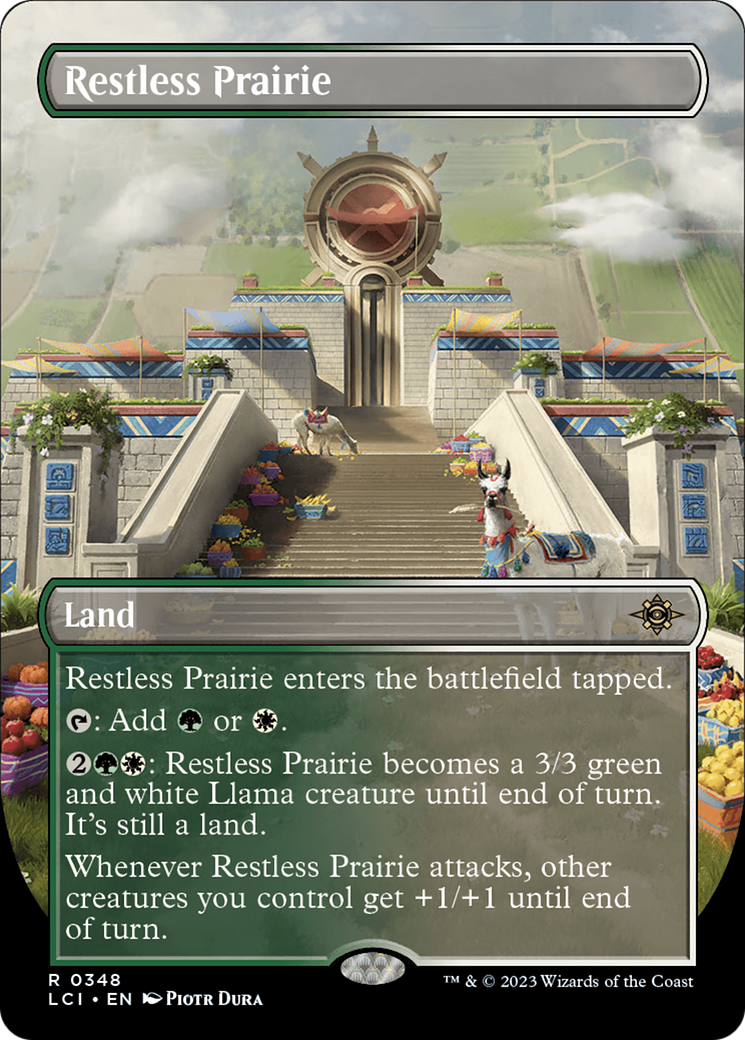 Restless Prairie (Borderless) (LCI-348)  - The Lost Caverns of Ixalan