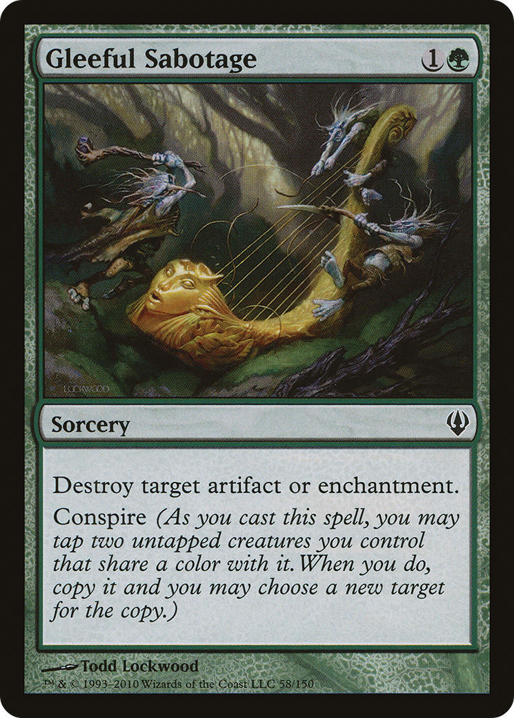 Gleeful Sabotage (ARC-058)  - Archenemy