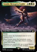 Vrestin, Menoptra Leader (Extended Art) (Surge Foil) (WHO-1042)  Foil - Doctor Who: (Extended Art)