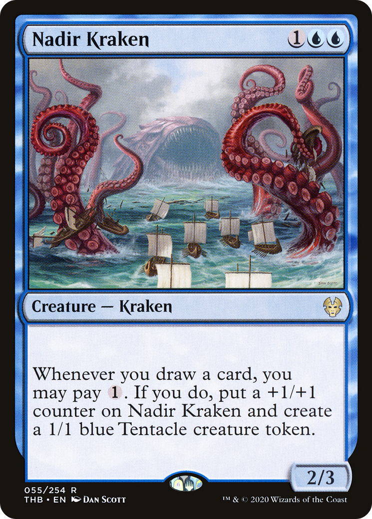 Nadir Kraken (THB-055)  - Theros Beyond Death