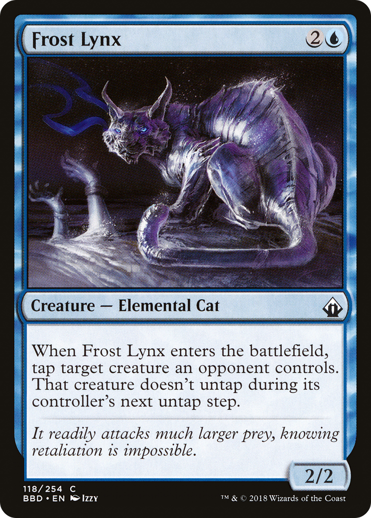Frost Lynx (BBD-118)  Foil - Battlebond