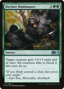 Declare Dominance (M19-175)  Foil - Core Set 2019