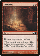 Demolish (M14-136)  Foil - Magic 2014