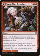 Song-Mad Treachery (ZNR-165)  Foil - Zendikar Rising