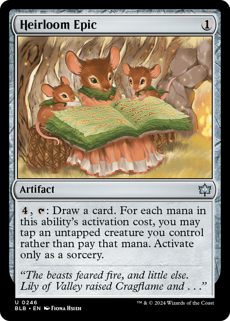 Heirloom Epic (BLB-246)  - Bloomburrow