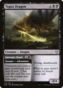 Topaz Dragon (CLB-153)  Foil - Commander Legends: Battle for Baldur's Gate