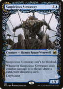 Suspicious Stowaway (Showcase) (MID-288) - Innistrad: Midnight Hunt: (Showcase, Double Faced Transform)