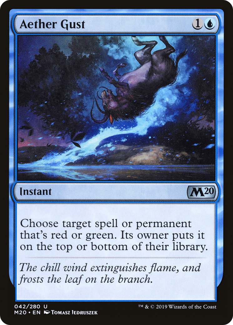 Aether Gust (M20-042)  Foil - Core Set 2020