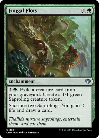 Fungal Plots (CMM-291)  - Commander Masters