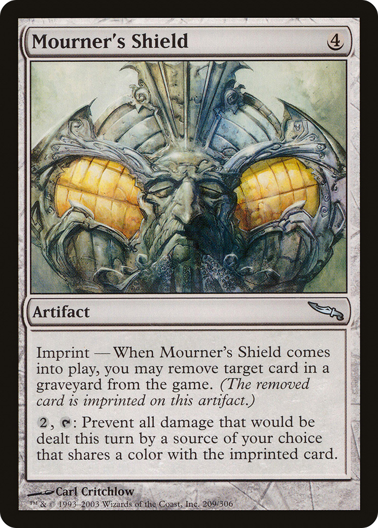 Mourner's Shield (MRD-209)  - Mirrodin