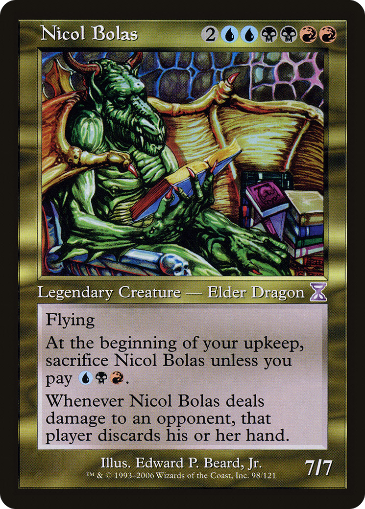 Nicol Bolas (TSB-098)  - Time Spiral Timeshifted