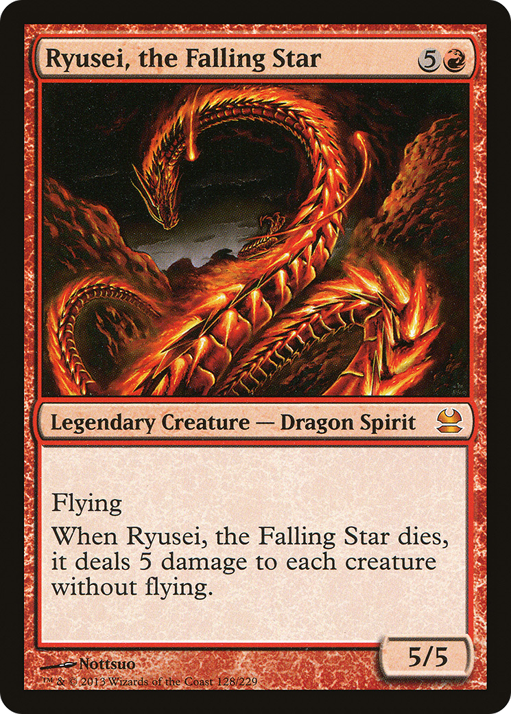 Ryusei, the Falling Star (MMA-128)  Foil - Modern Masters
