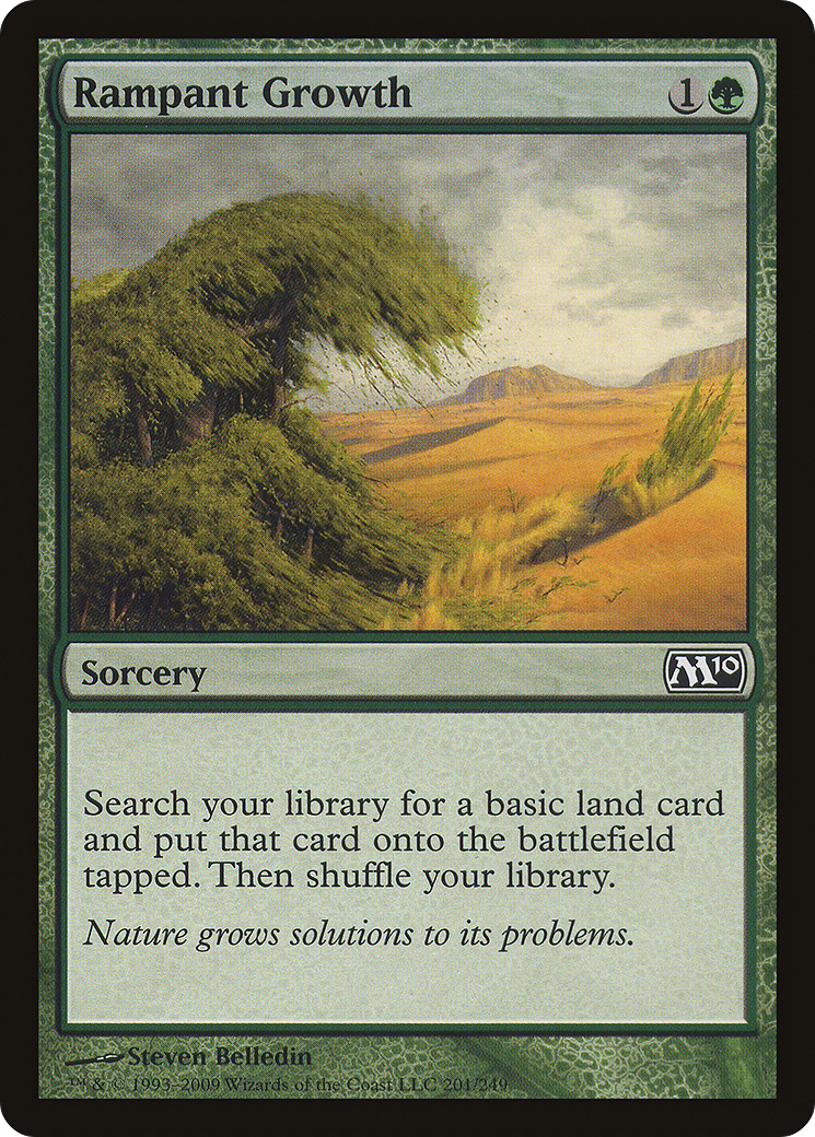 Rampant Growth (M10-201)  Foil - Magic 2010