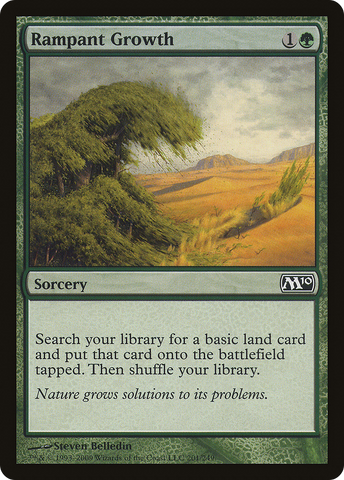 Rampant Growth (M10-201)  Foil - Magic 2010