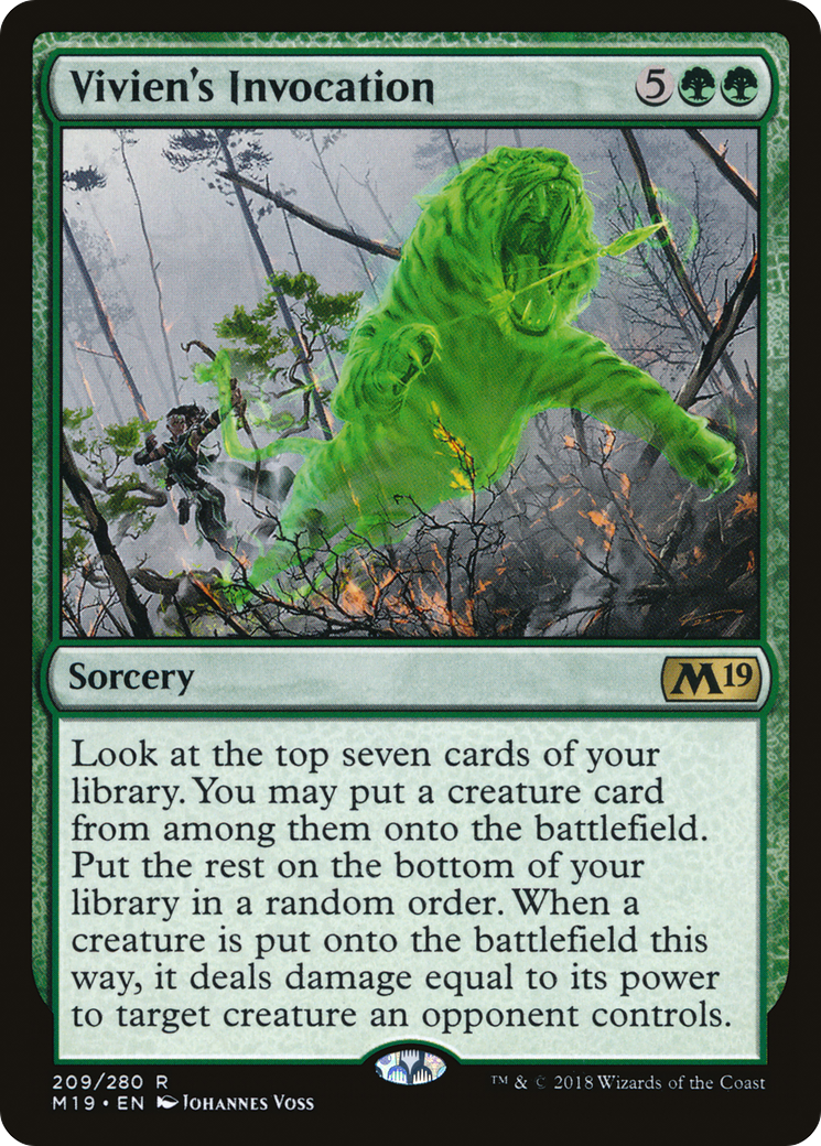 Vivien's Invocation (M19-209)  - Core Set 2019