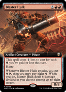 Blaster Hulk (Extended Art) (M3C-055)  - Modern Horizons 3 Commander: (Extended Art)