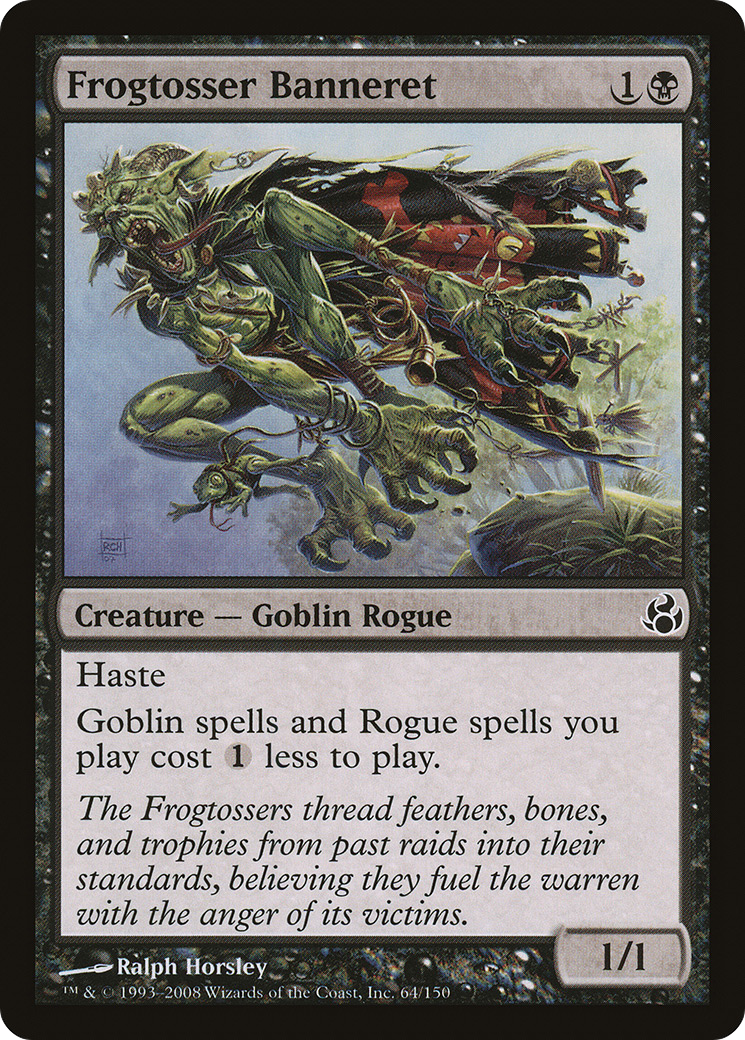 Frogtosser Banneret (MOR-064)  Foil - Morningtide