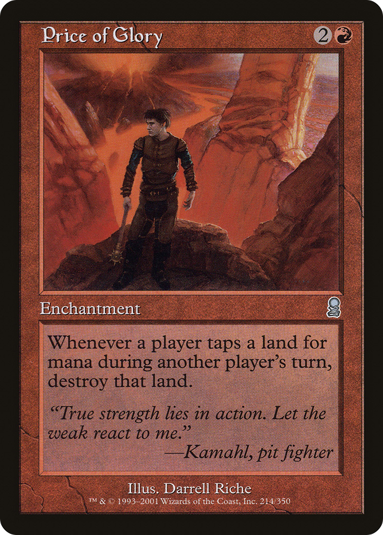 Price of Glory (ODY-214)  Foil - Odyssey