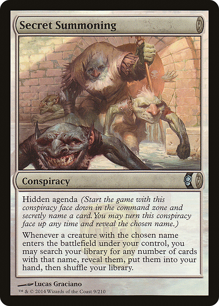 Secret Summoning (CNS-009)  Foil - Conspiracy