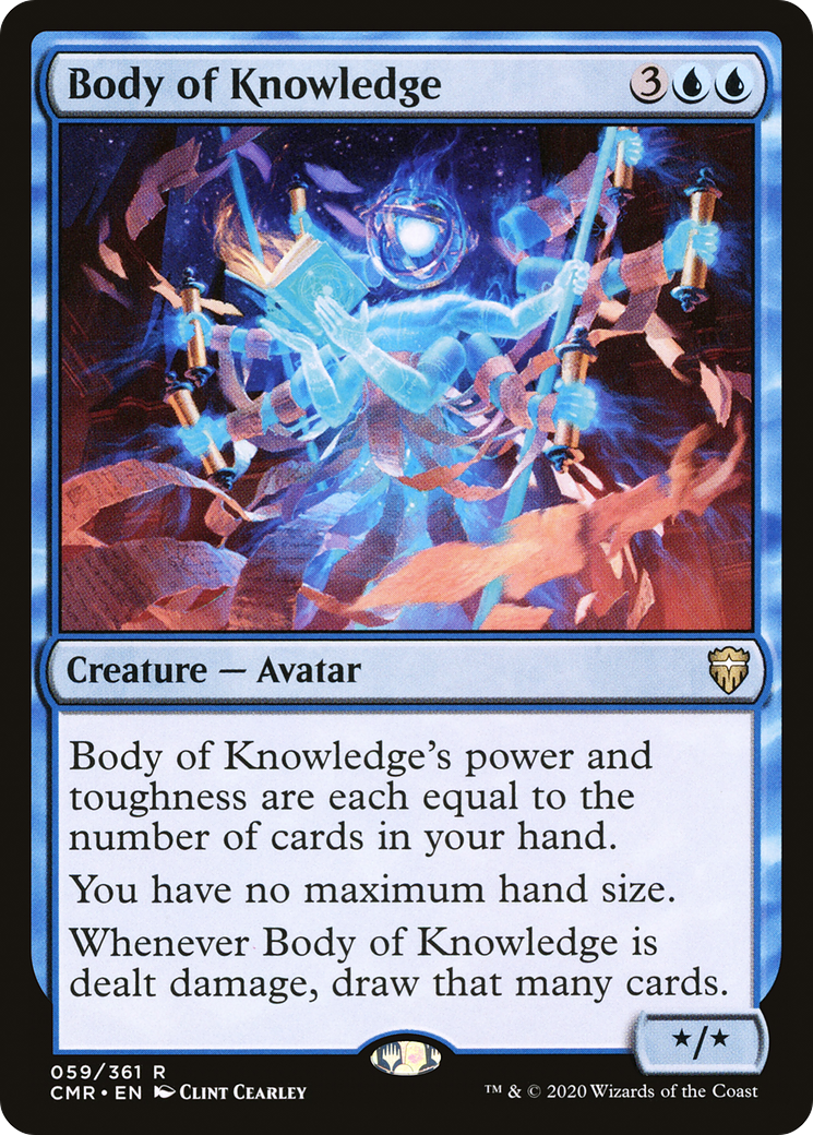 Body of Knowledge (CMR-059)  - Commander Legends