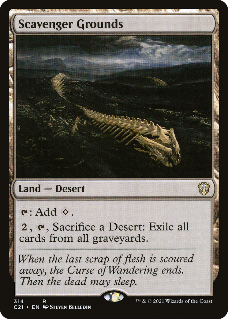 Scavenger Grounds (C21-314)  - Commander 2021