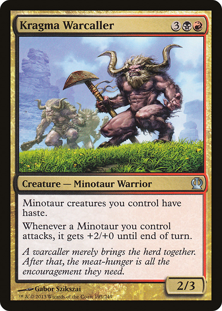 Kragma Warcaller (THS-195)  - Theros