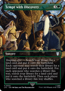 Tempt with Discovery (Borderless) (LTC-532) - Tales of Middle-earth Commander (Borderless)