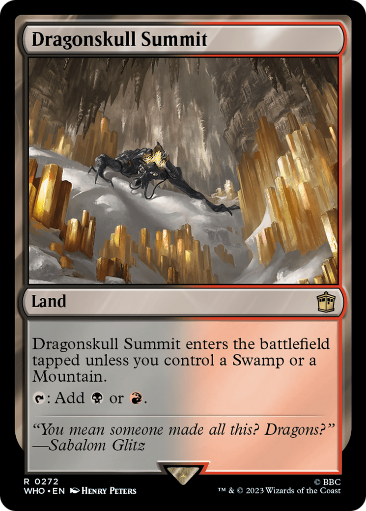 Dragonskull Summit (WHO-272)  Foil - Doctor Who
