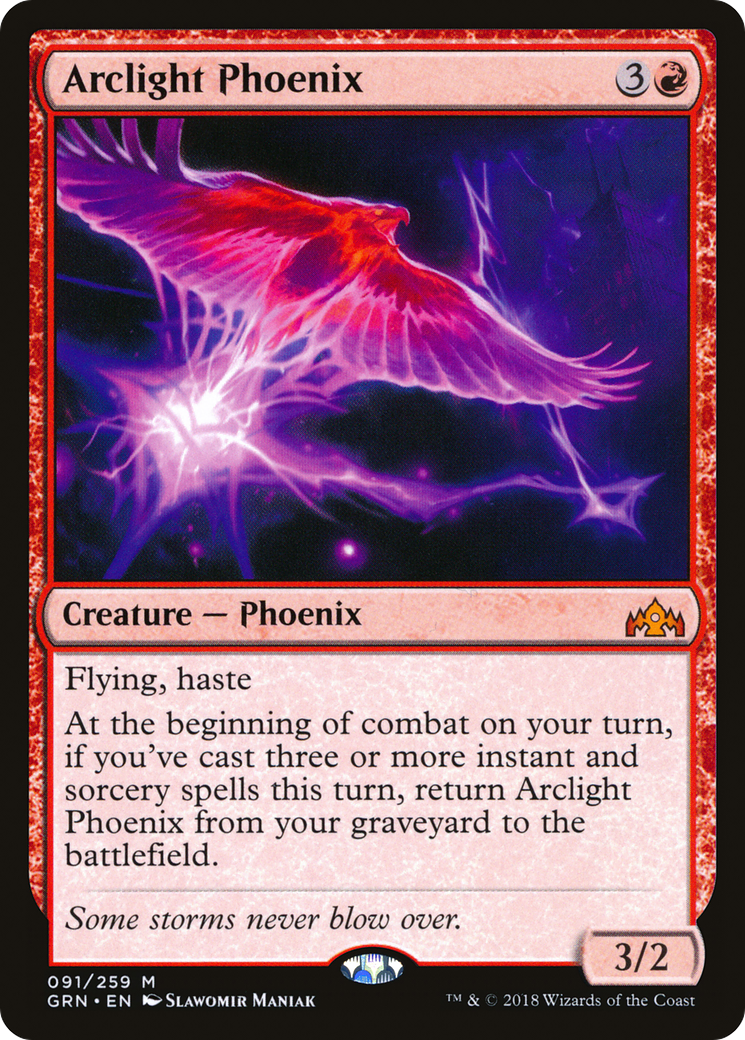Arclight Phoenix (GRN-091)  - Guilds of Ravnica