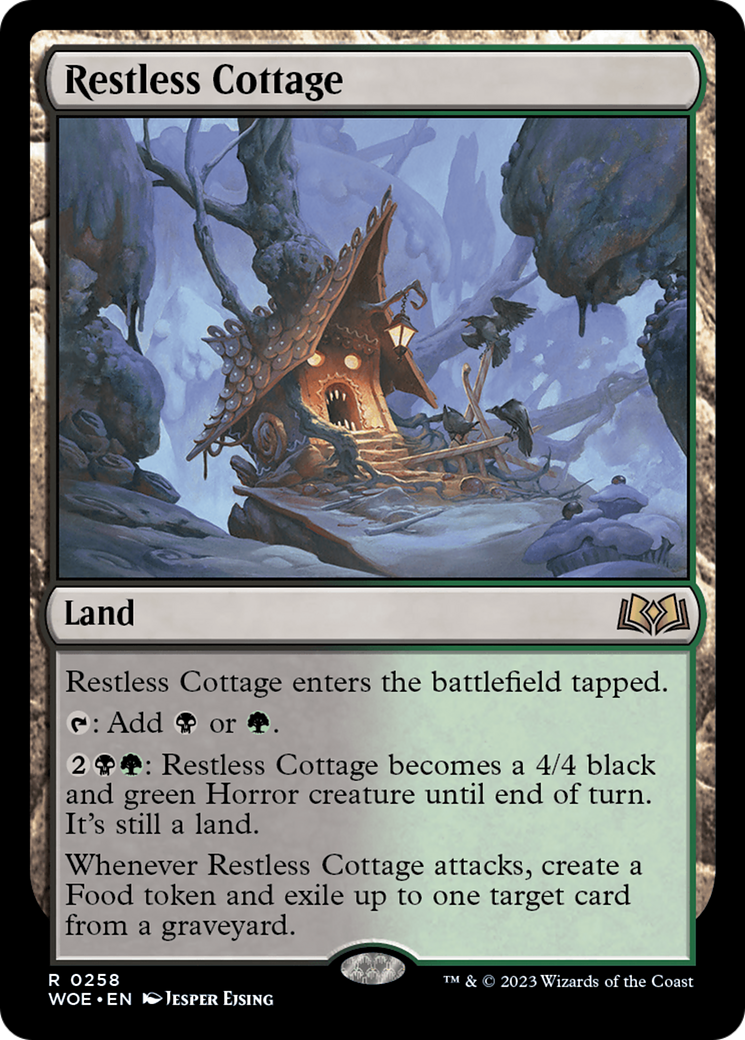 Restless Cottage (WOE-258)  - Wilds of Eldraine