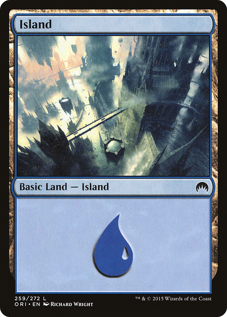 Island (259) (ORI-259)  Foil - Magic Origins
