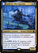 Ludevic, Necrogenius (MID-233)  - Innistrad: Midnight Hunt: (Double Faced Transform)