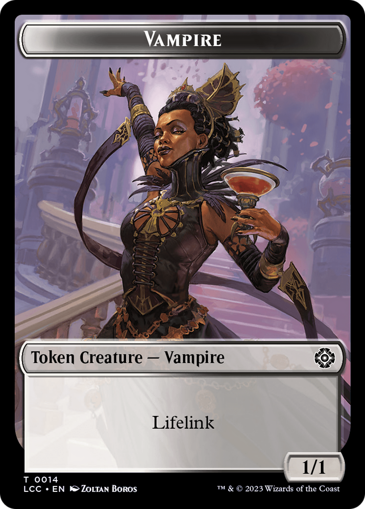 Vampire (TLCC-014)  - The Lost Caverns of Ixalan Commander Tokens