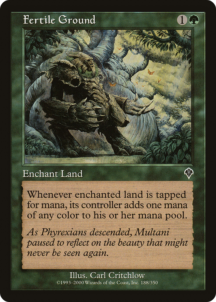 Fertile Ground (INV-188)  Foil - Invasion