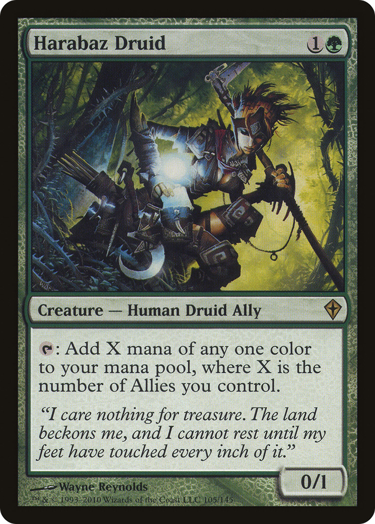Harabaz Druid (WWK-105)  - Worldwake