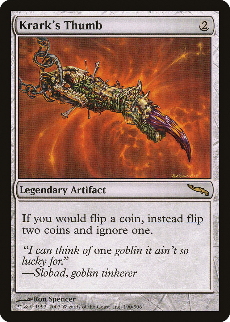 Krark's Thumb (MRD-190)  - Mirrodin