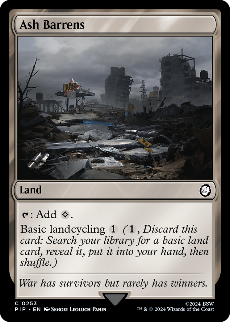 Ash Barrens (PIP-253)  - Fallout