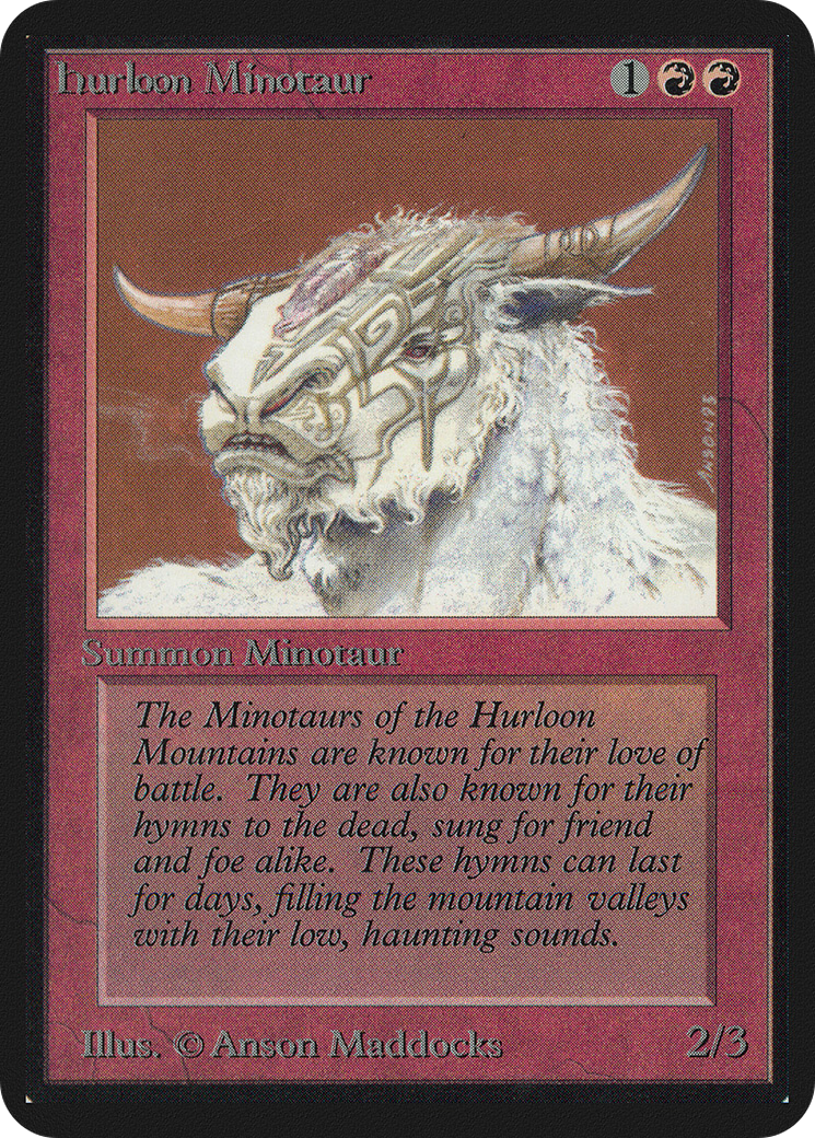 Hurloon Minotaur (LEA-)  - Limited Edition Alpha