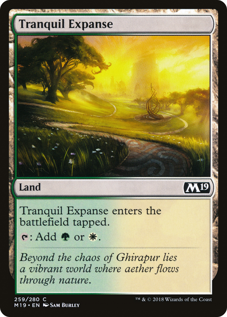 Tranquil Expanse (M19-259)  Foil - Core Set 2019