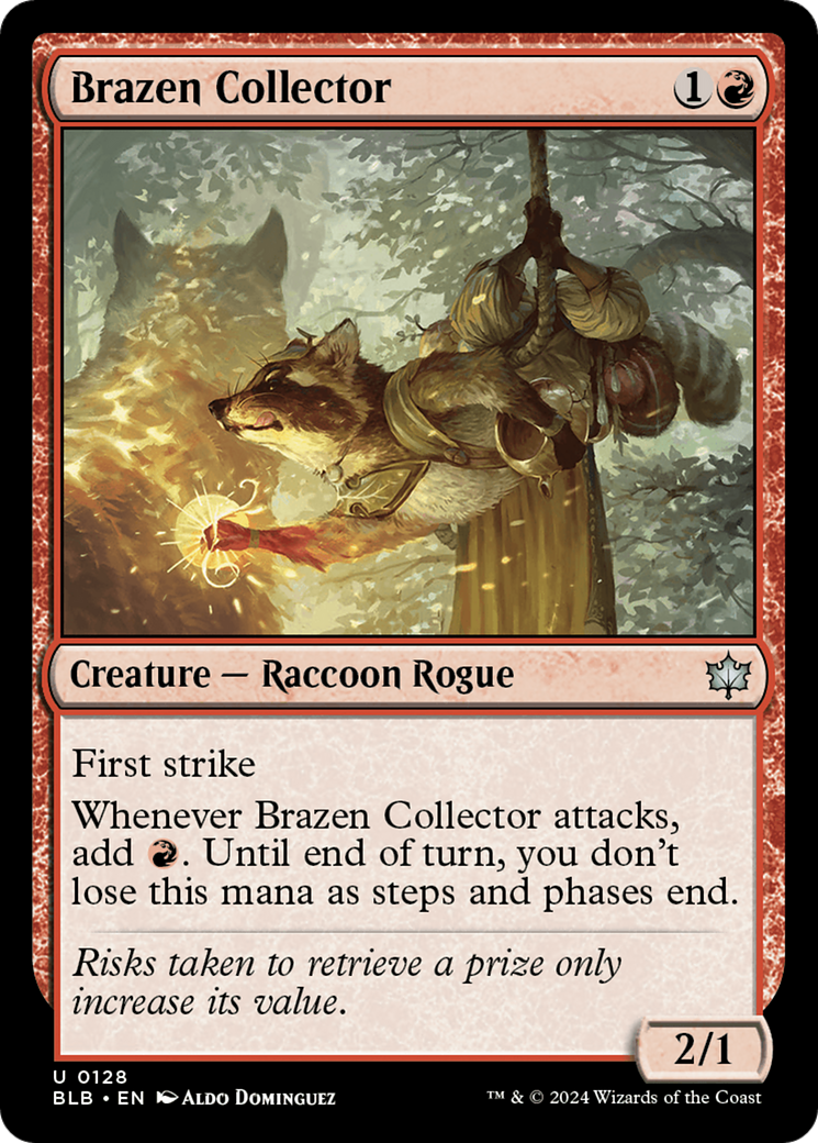 Brazen Collector (BLB-128)  - Bloomburrow