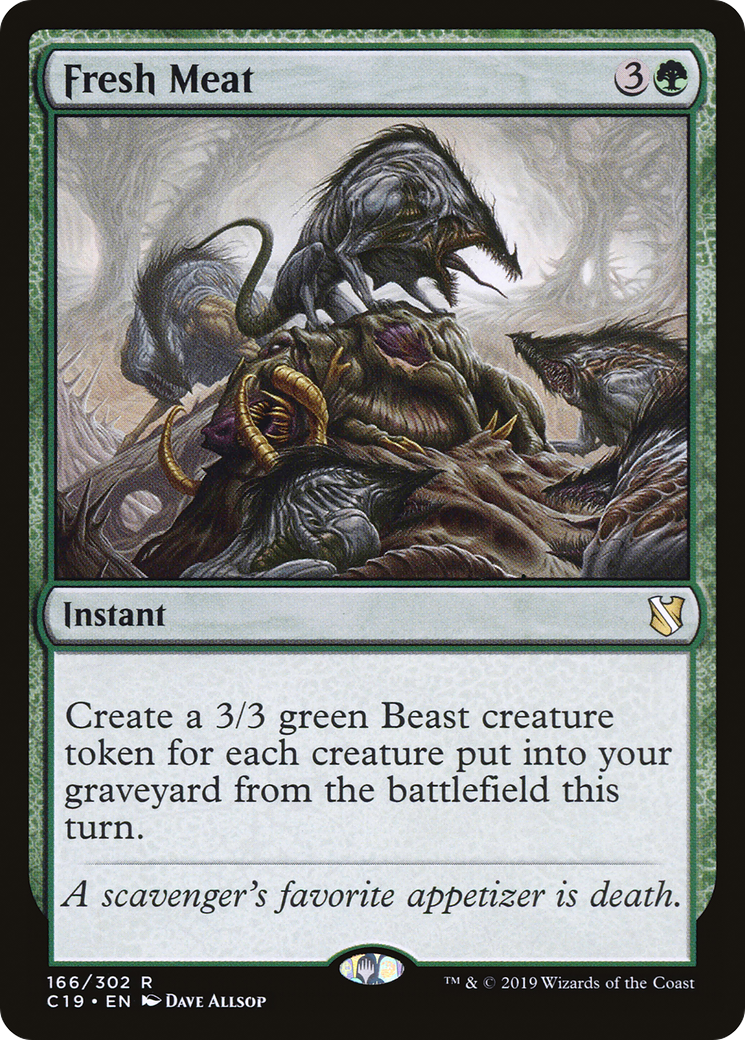 Fresh Meat (C19-166)  - Commander 2019
