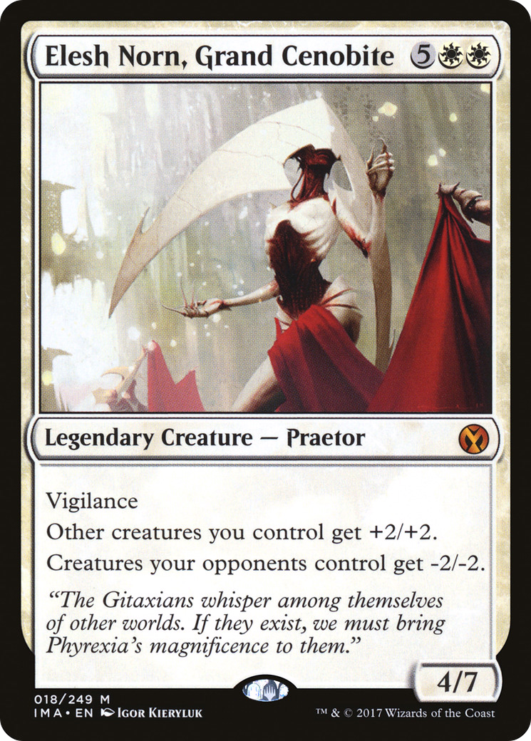 Elesh Norn, Grand Cenobite (IMA-018)  Foil - Iconic Masters